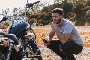 The key things to check after a motorcycle crash