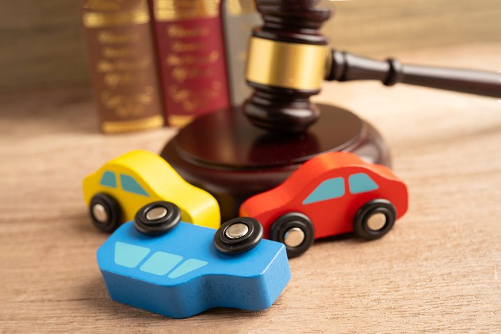 how many car accident cases go to trial
